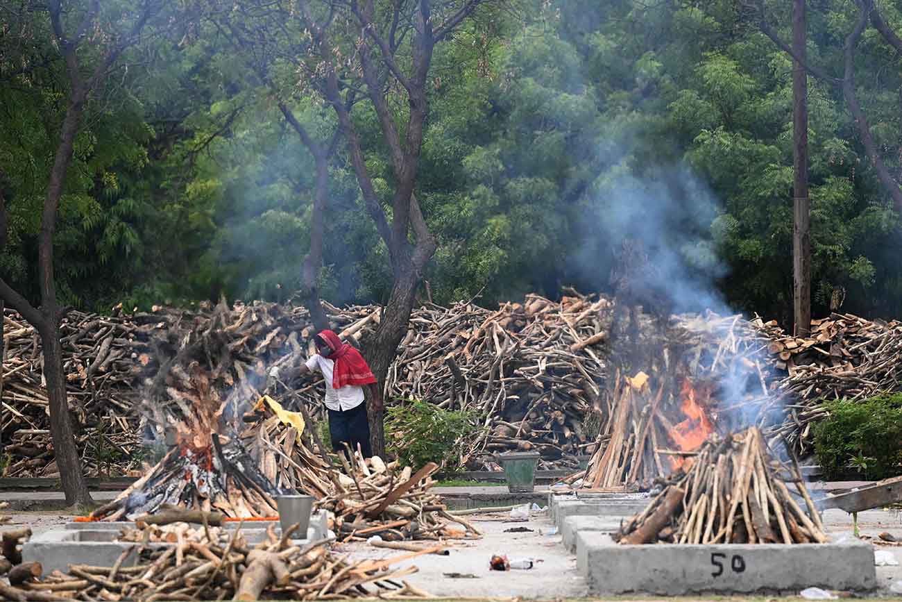 India Laporkan Rekor Kematian 4.329 Sehari Akibat Covid-19