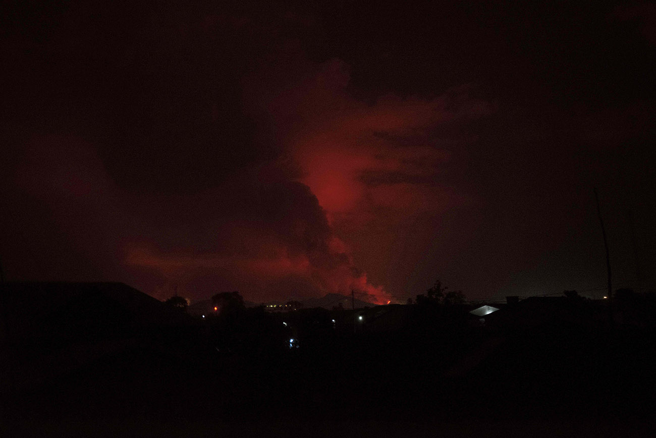 Erupsi Gunung Berapi Nyiragongo