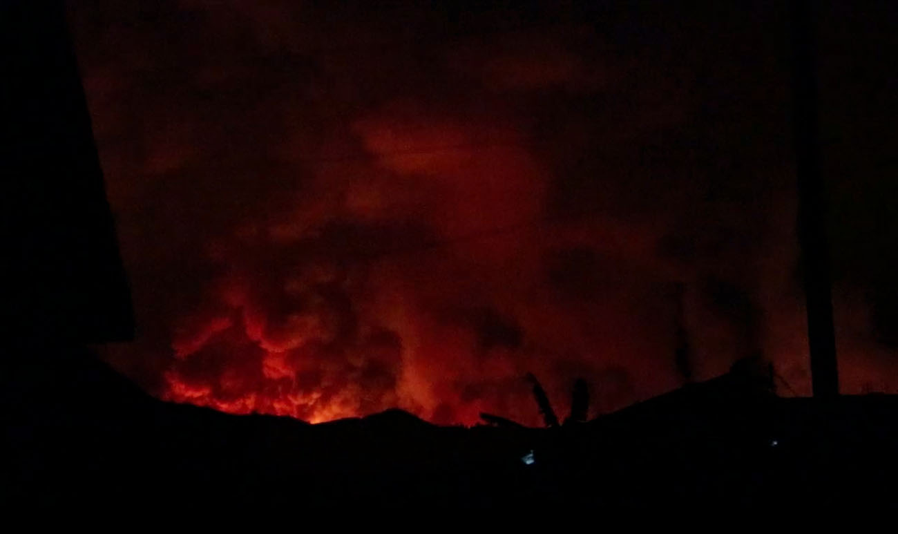 Erupsi Gunung Berapi Nyiragongo