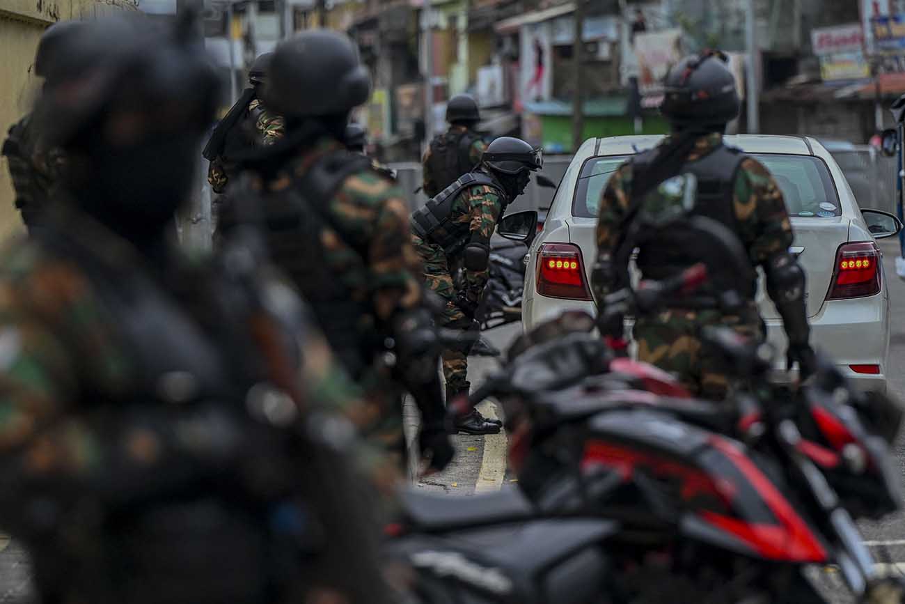Sri Lanka Kerahkan Pasukan Bersenjata untuk Kawal Lockdown