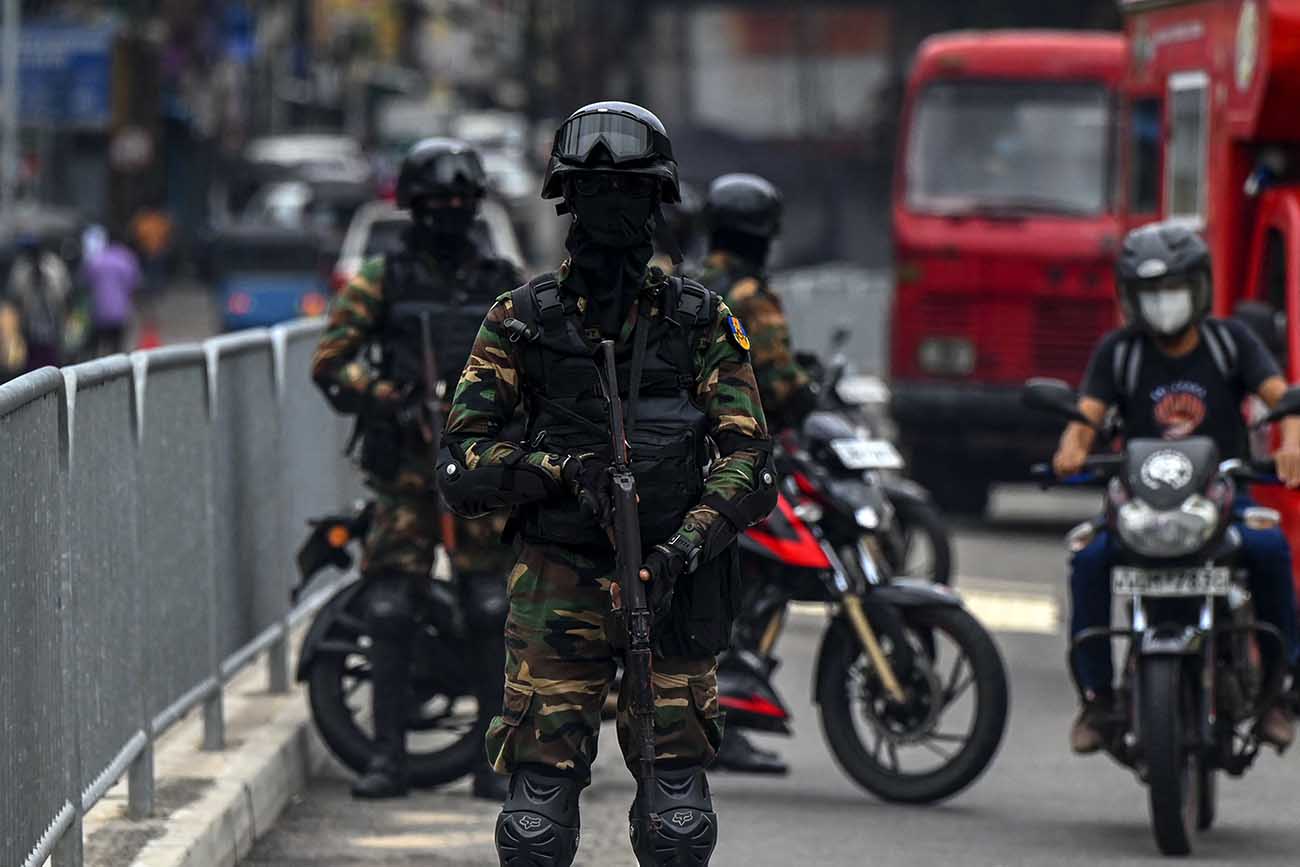 Sri Lanka Kerahkan Pasukan Bersenjata untuk Kawal Lockdown