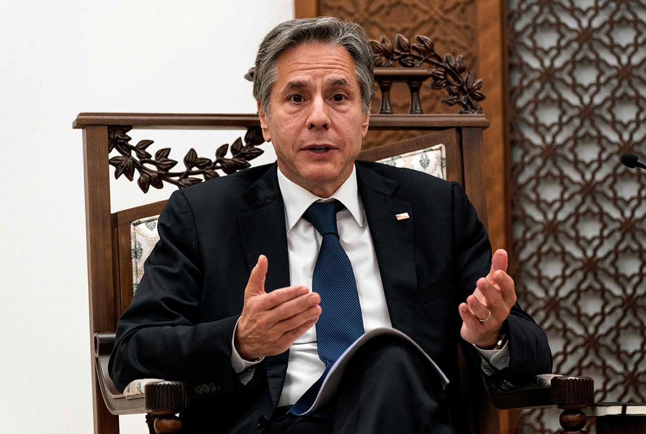 Menlu AS Blinken Sambangi Ramallah