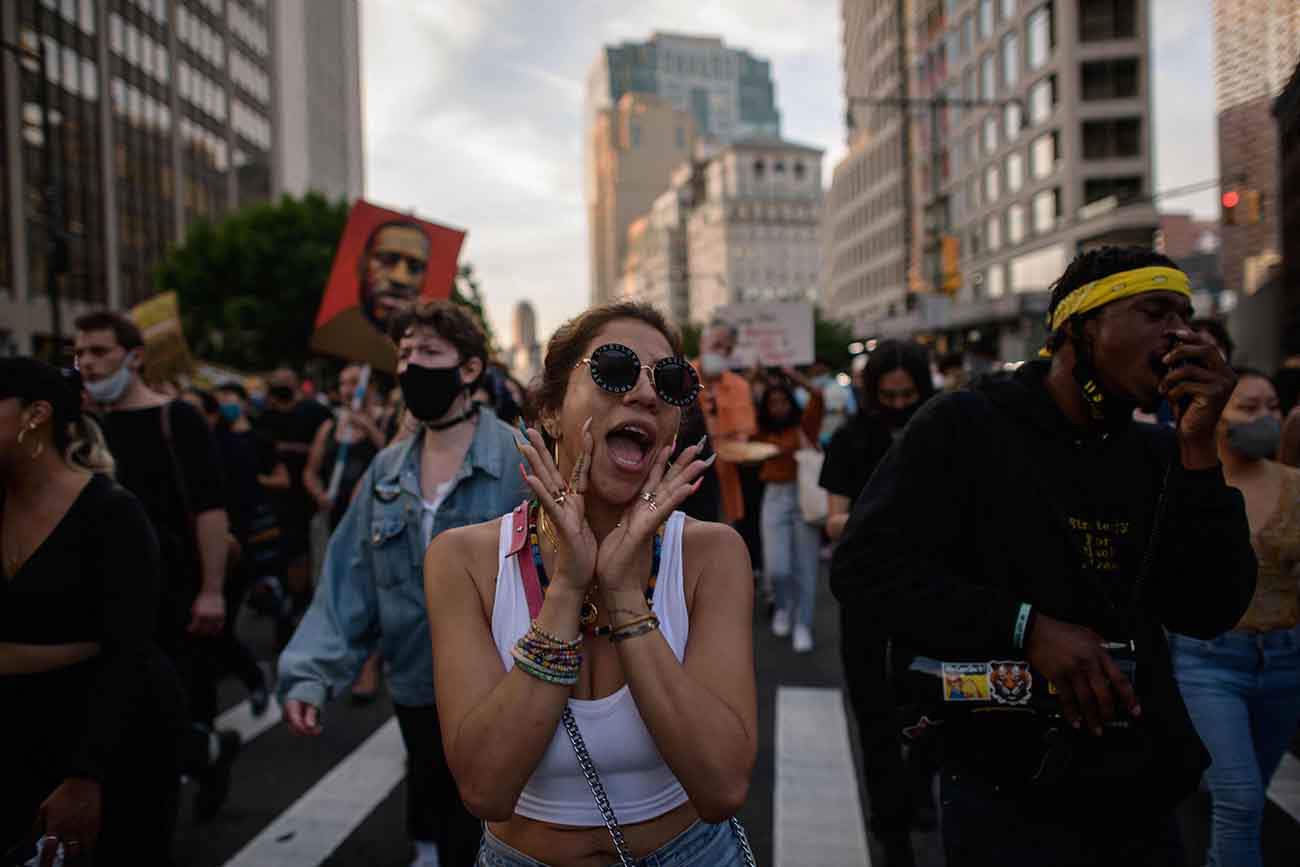 Peringatan Setahun Kematian George Floyd