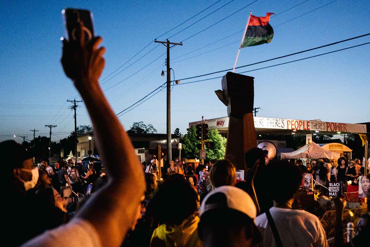 Peringatan Setahun Kematian George Floyd