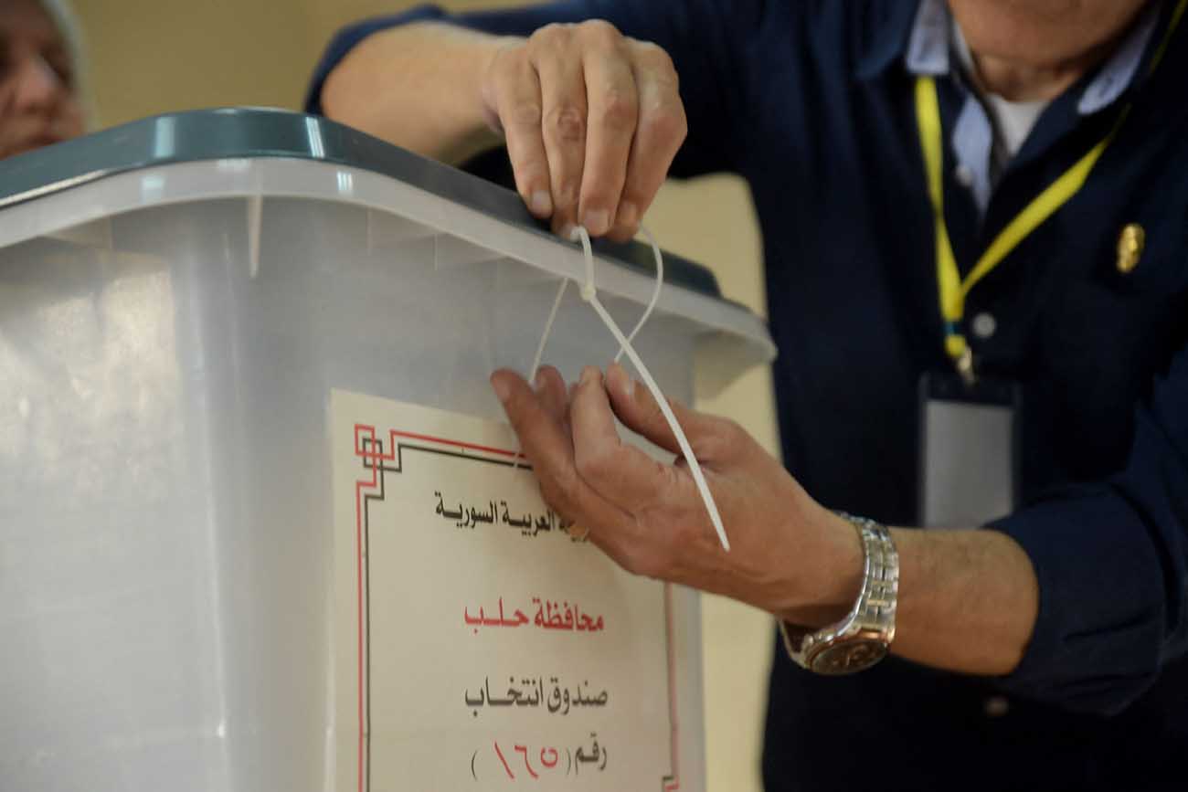 Kecaman Pemilu di Suriah