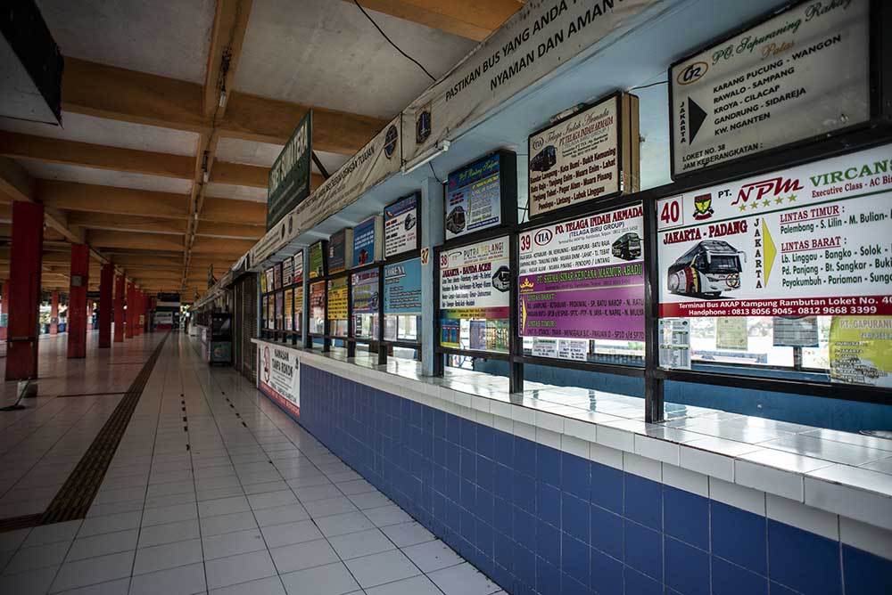 Pemberhentian Operasional Bus AKAP