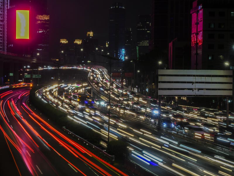 Ribuan Kendaraan Tinggalkan Jakarta