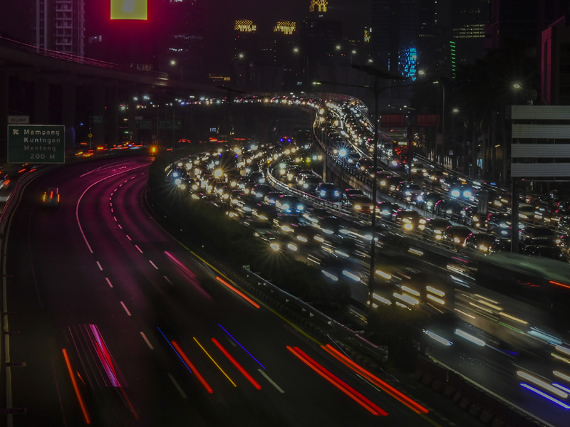 Ribuan Kendaraan Tinggalkan Jakarta