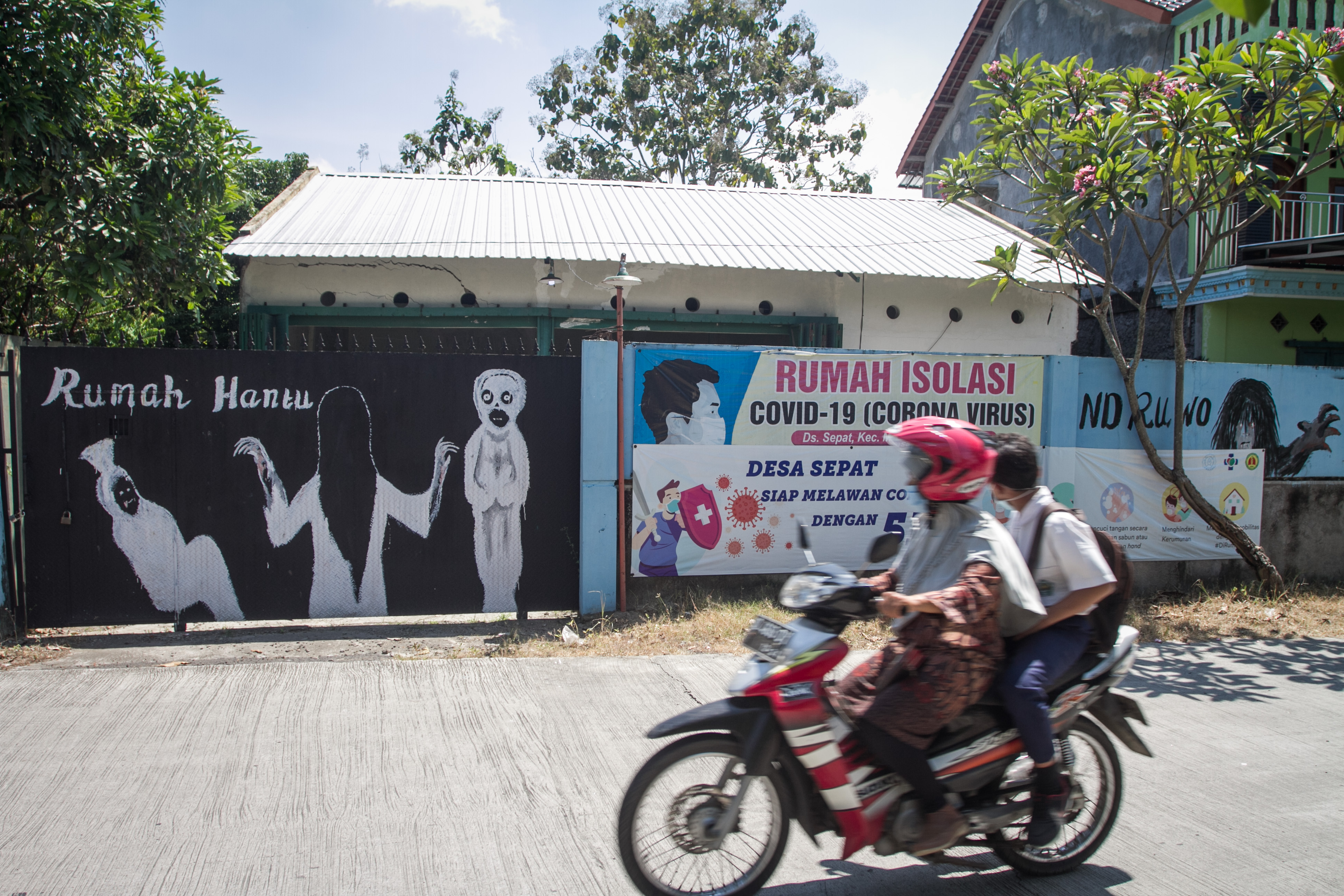 Gudang Kosong Tempat Rumah Karantina Pemudik