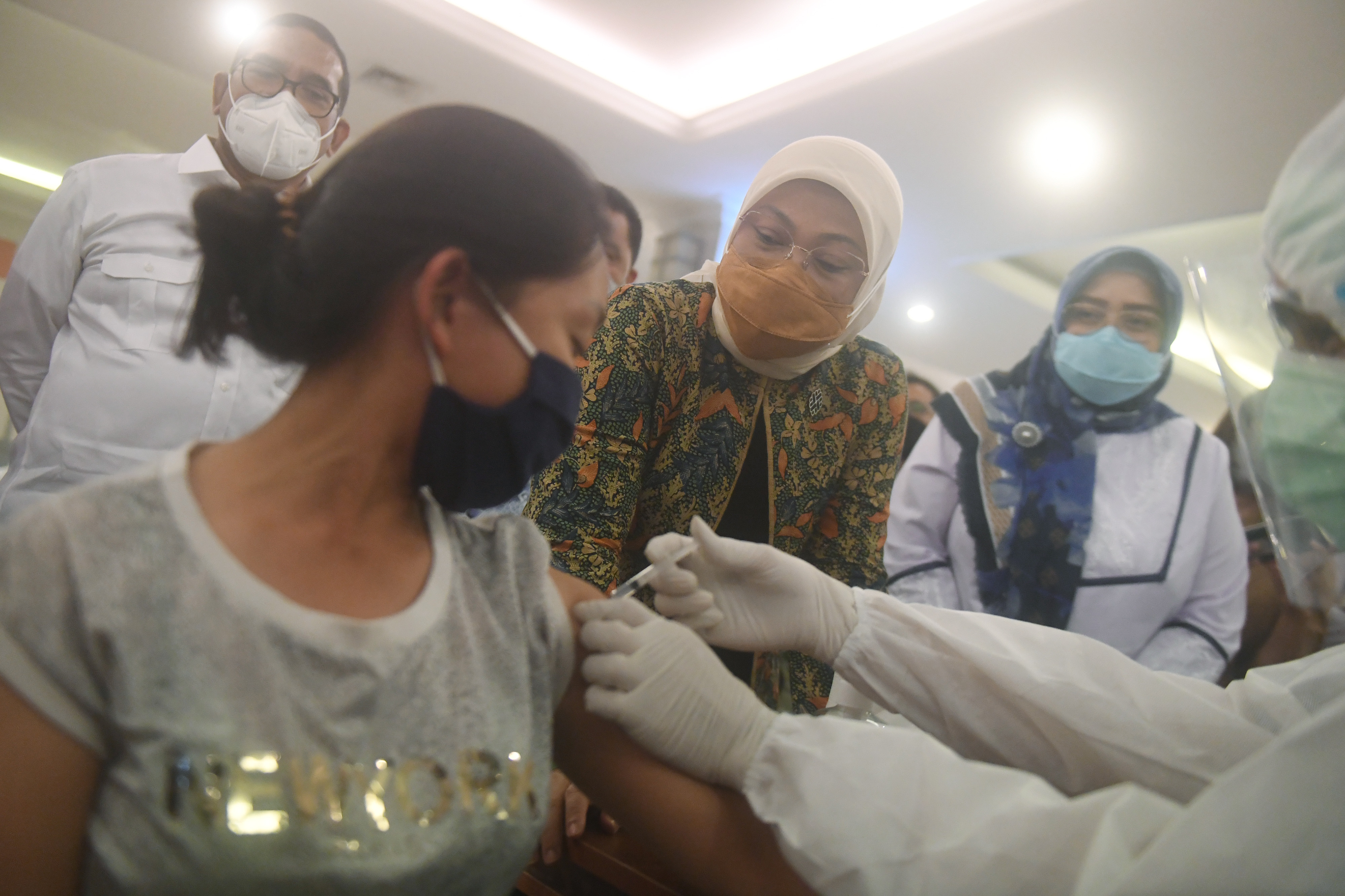 Vaksinasi Massal Buruh