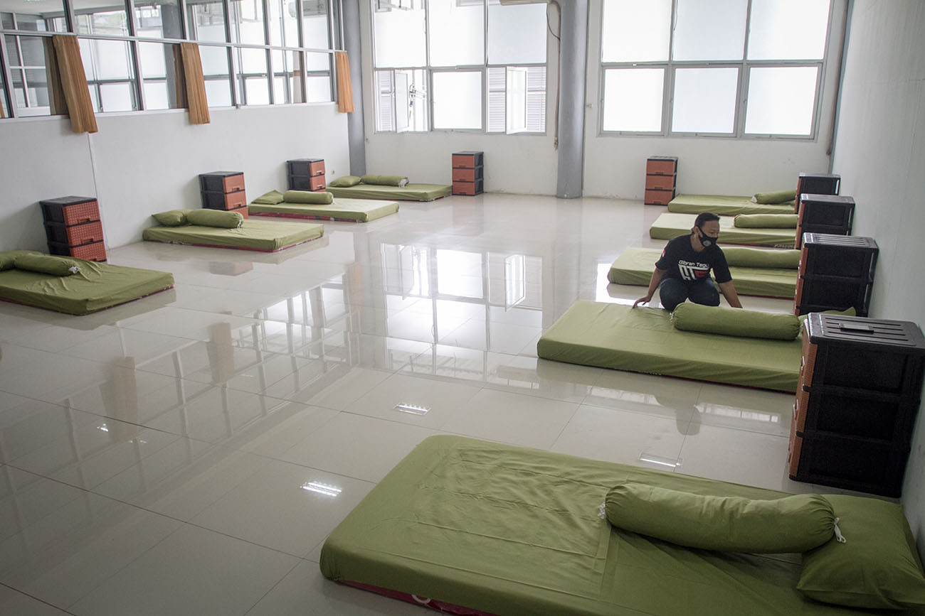 Tempat karantina Pemudik di Solo