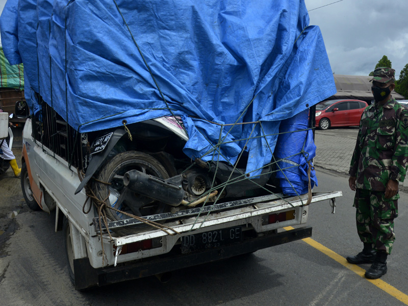 Penyekatan Pemudik Di Sulawesi Selatan