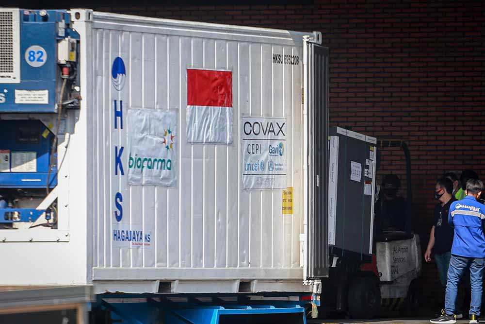 Vaksin AstraZeneca  Kembali Tiba di Indonesia