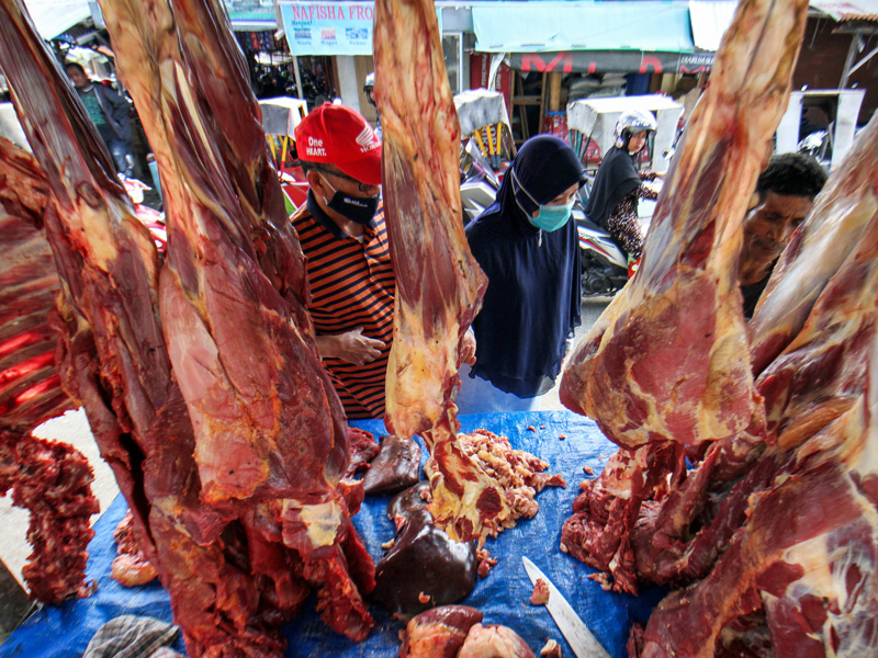 Harga Daging Sapi Lokal Jelang Idul Fitri