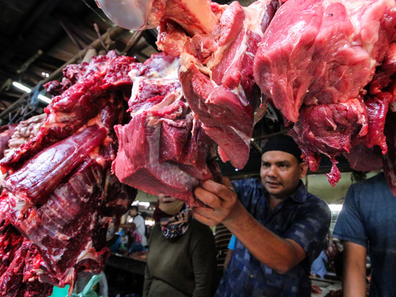 Harga Daging Sapi Lokal Jelang Idul Fitri