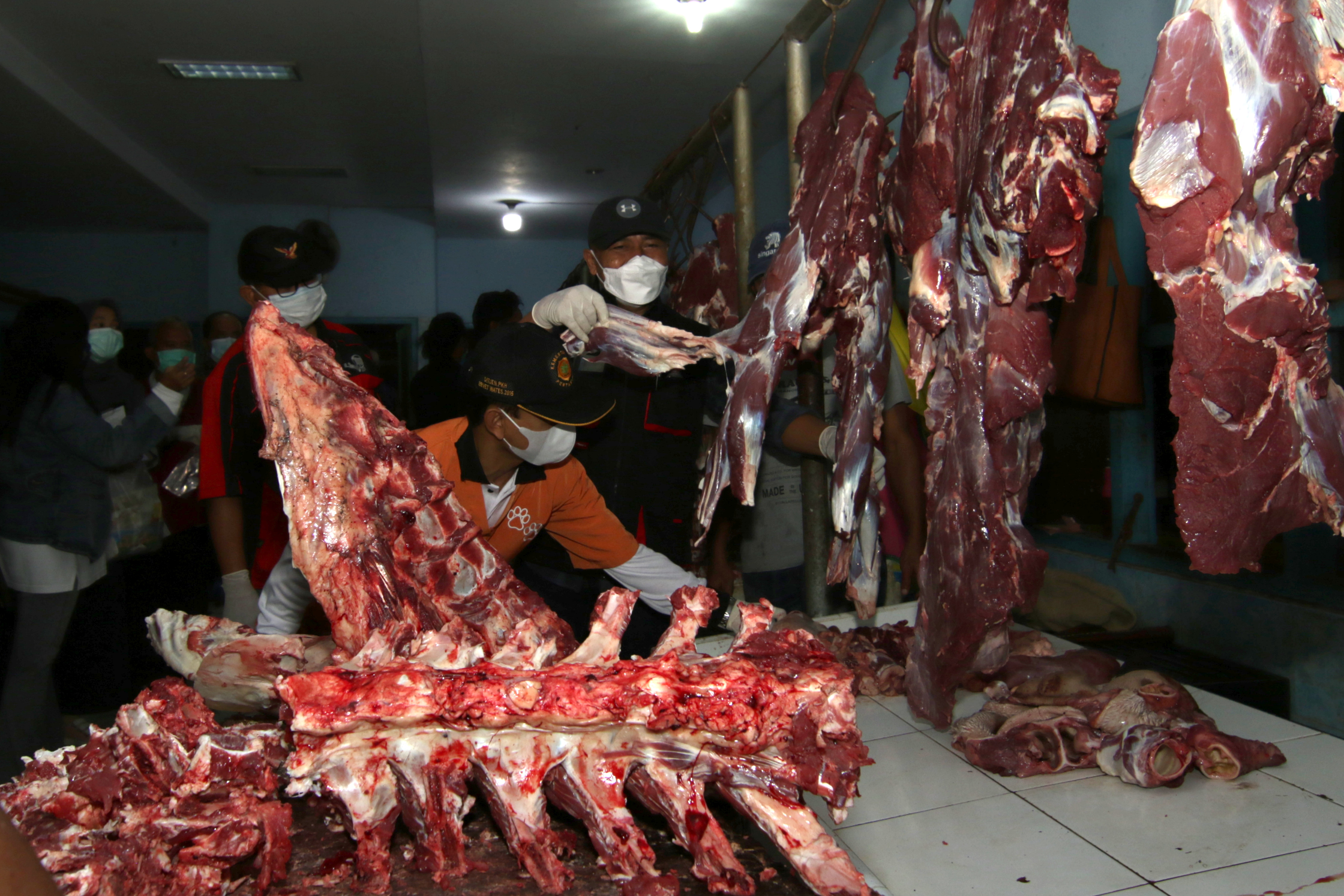 Sidak Daging Jelang Lebaran