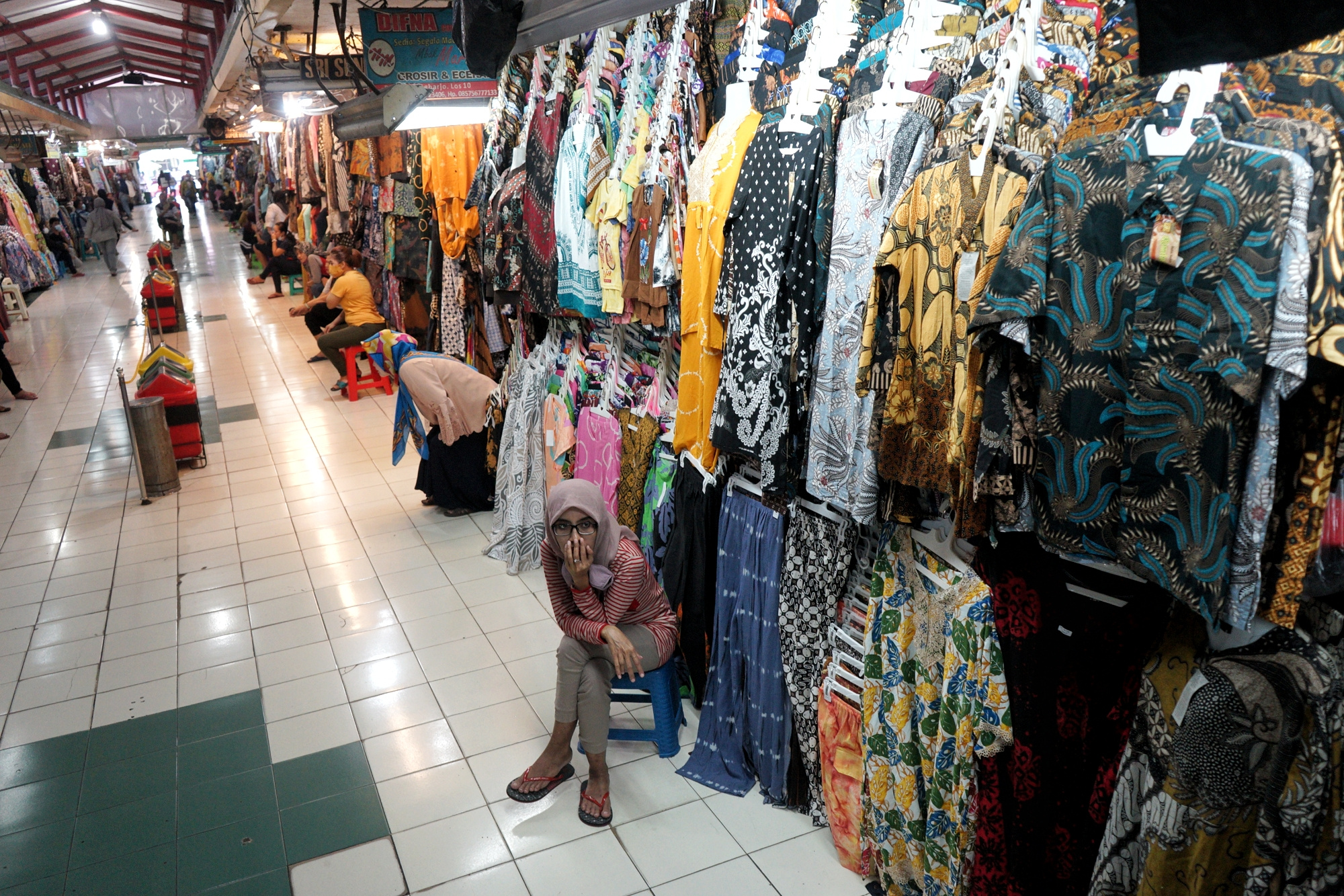 Pasar Beringharjo Terdampak Larangan Mudik