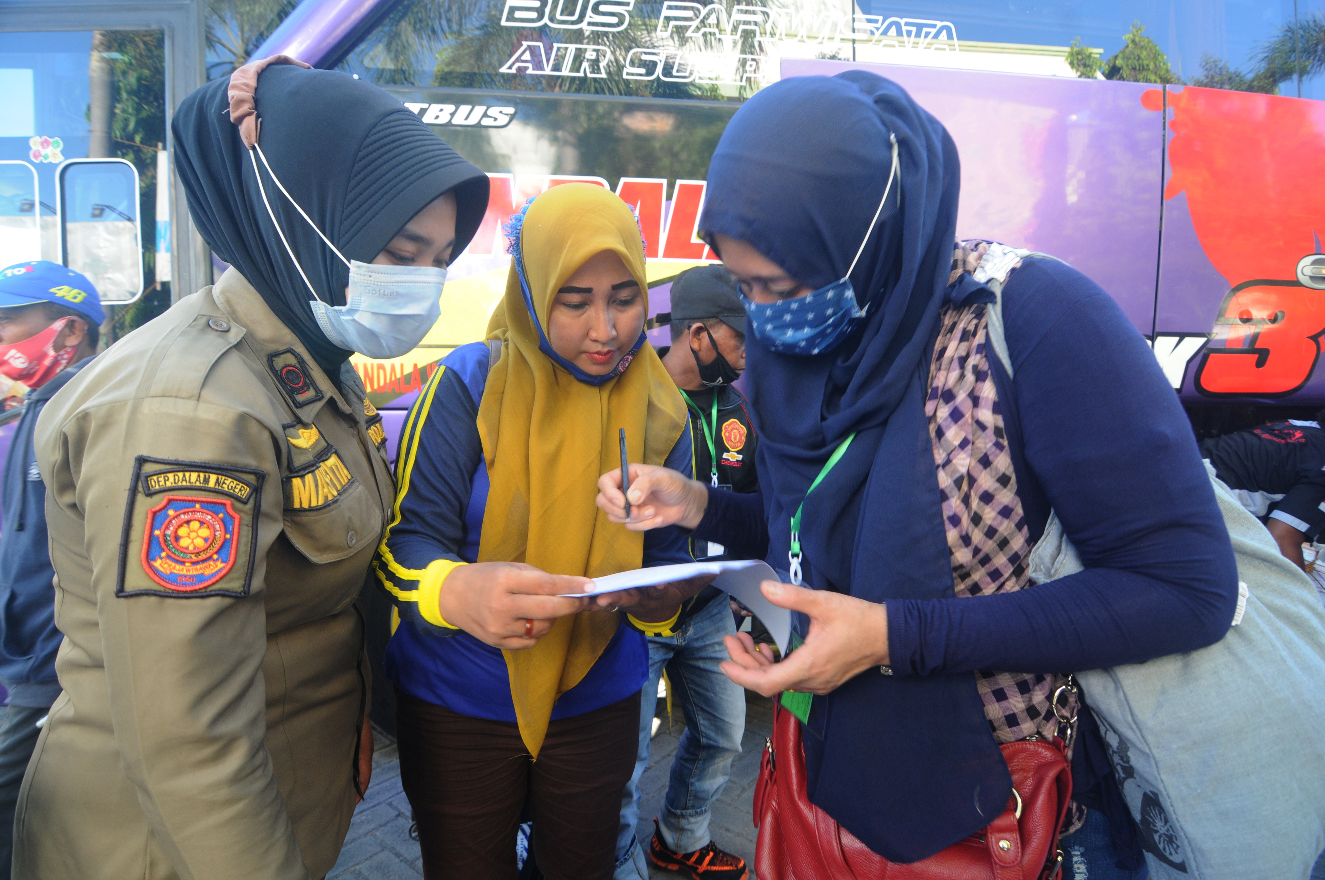 Karantina Pekerja Migran di Pamekasan