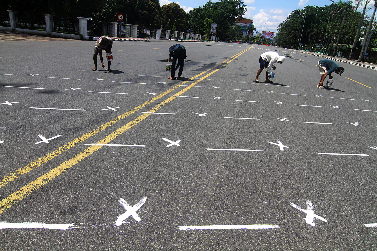 Persiapan Shalat Idul Fitri di Pontianak