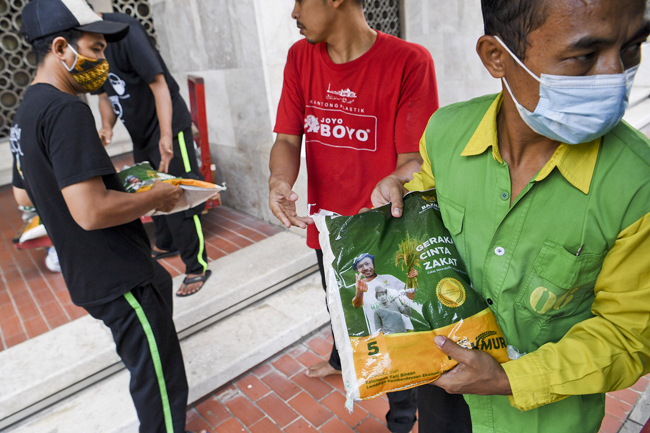 Penyaluran zakat Fitrah