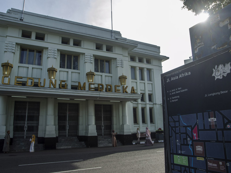 Suasana Sepi Di Kota Bandung Saat Lebaran