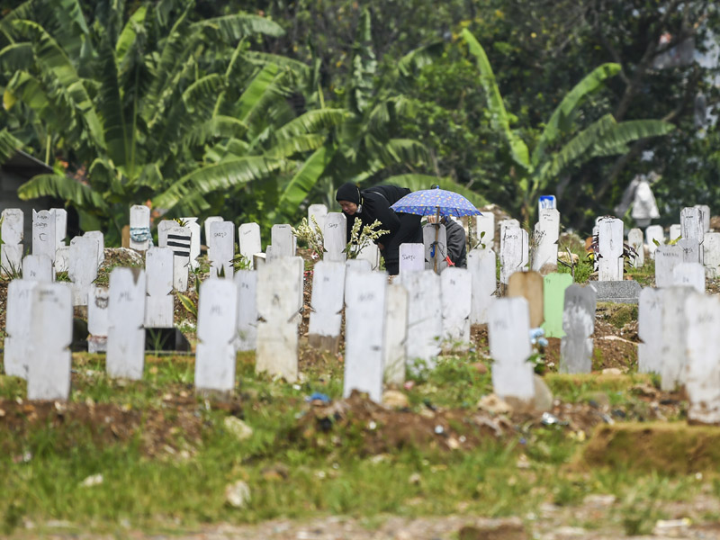 Ziarah Makam Covid-19 Di Jakarta
