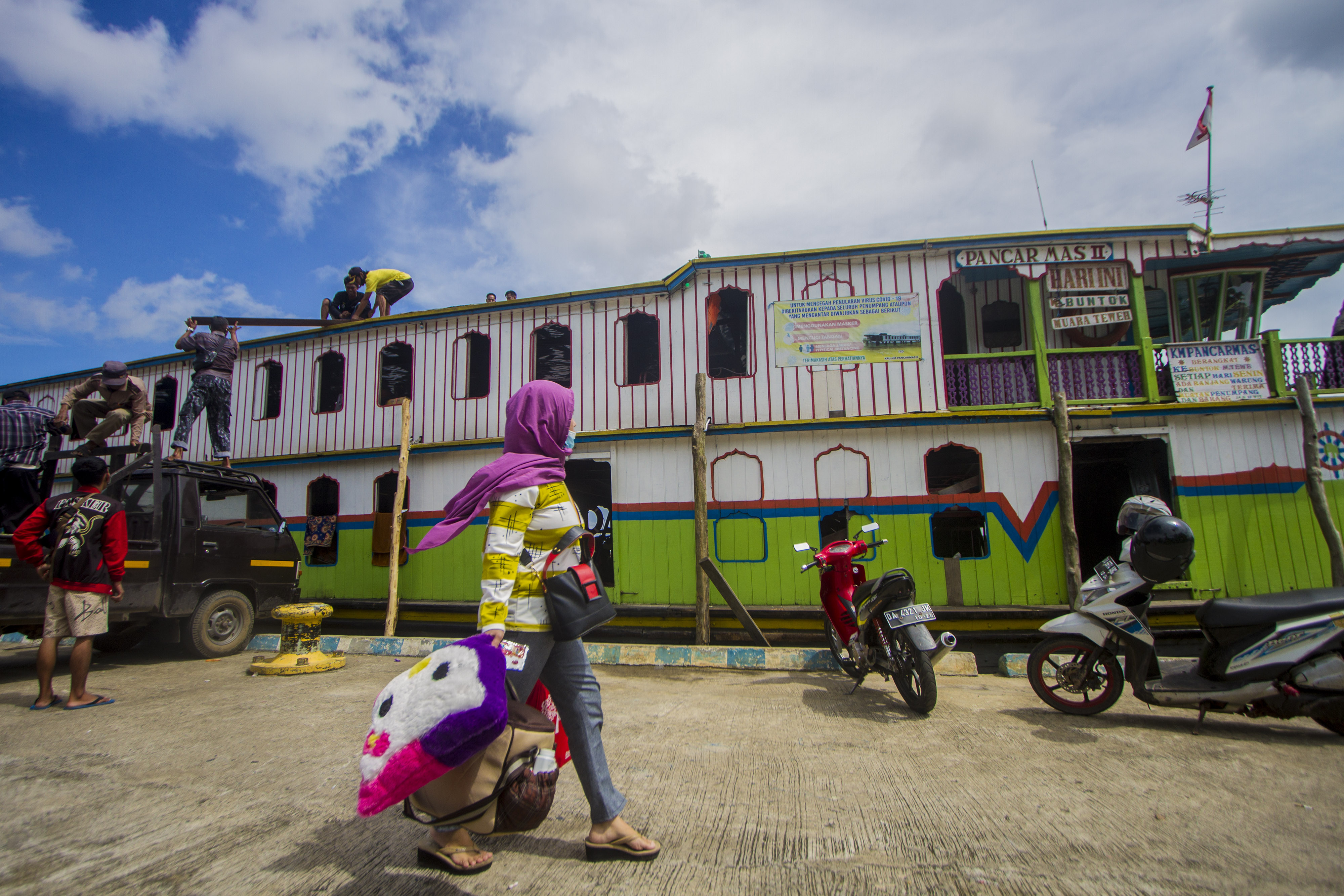 Arus Balik Jalur Sungai di Banjarmasin Meningkat