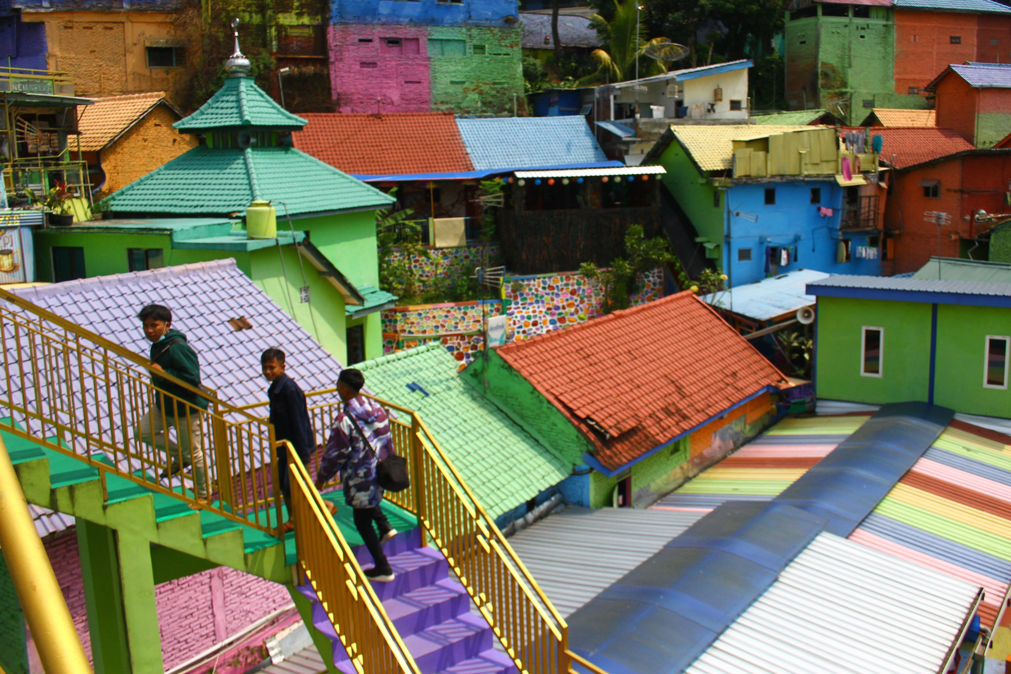 Kampung Wisata Jodipan Sepi Terdampak Larangan Mudik