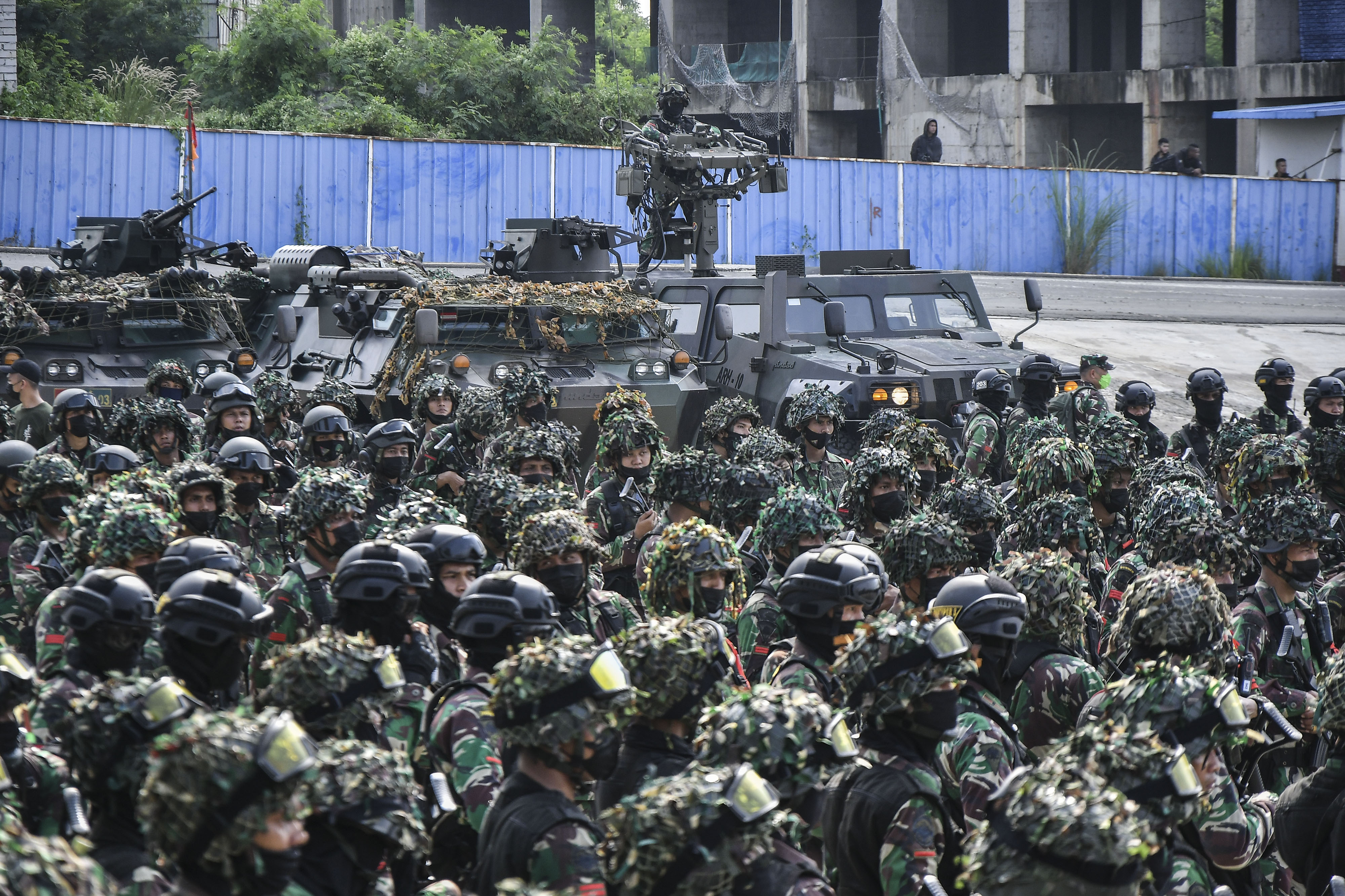 Latihan Uji Siap Tempur Kodam Jaya