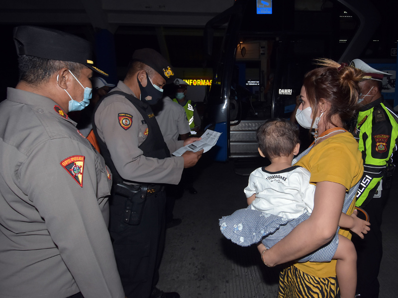 Pengetatan Arus Balik Lebaran Malam Hari