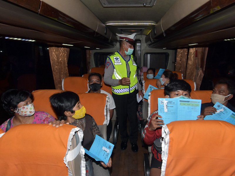 Pengetatan Arus Balik Lebaran Malam Hari
