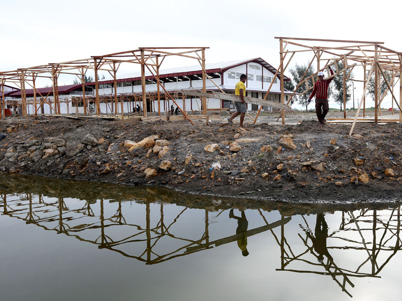 Pembangunan Pasar Rakyat Al Mahirah Lamdingin