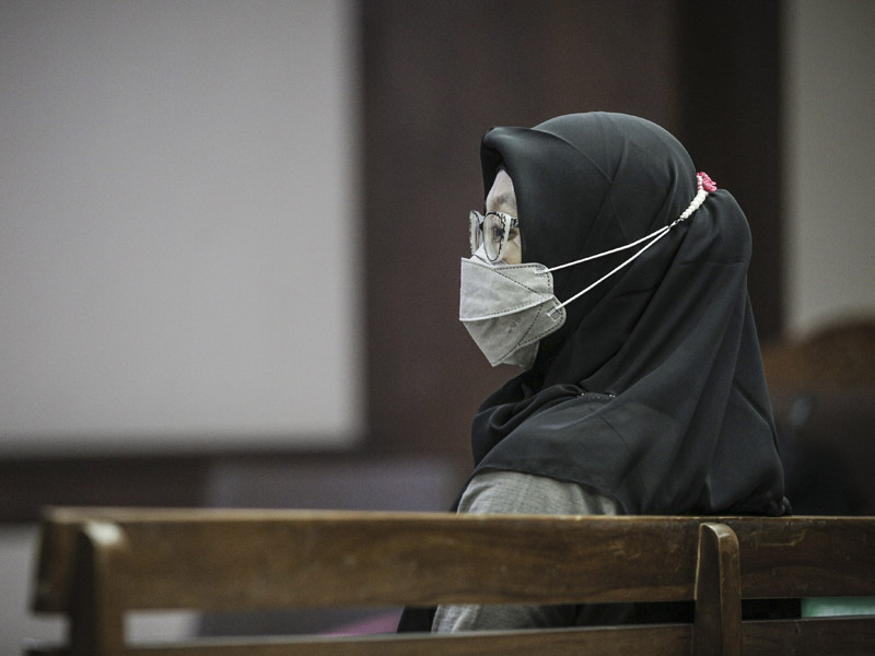 Sidang Putusan Sela Leni Marlena