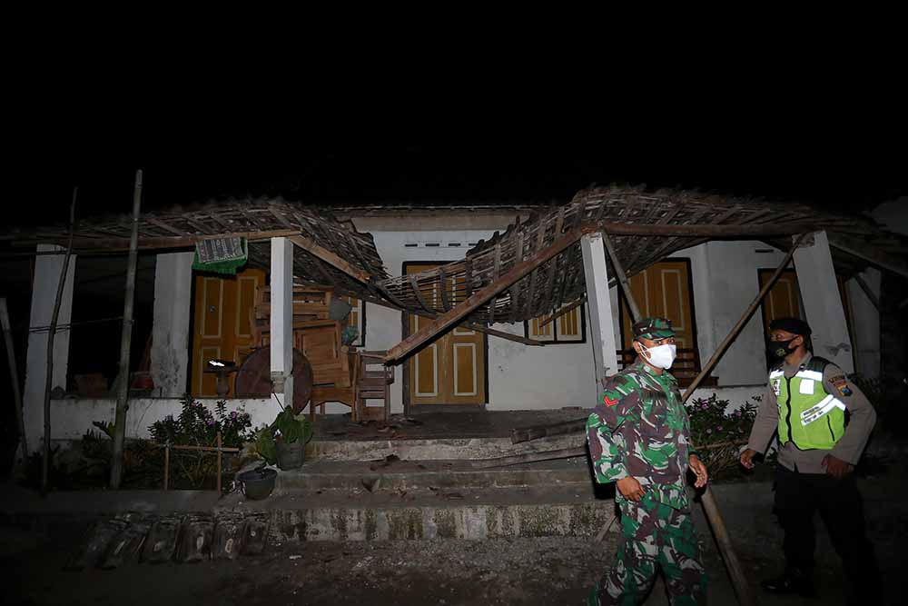 Dampak Gempa 6,2SR di Blitar