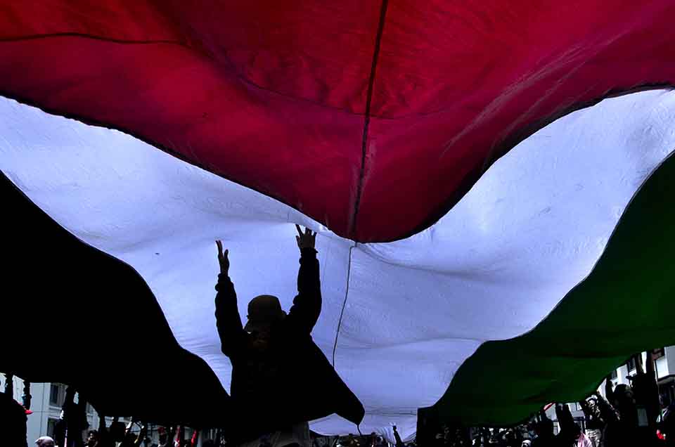 Aksi Dukungan Untuk Palestina di Bandung