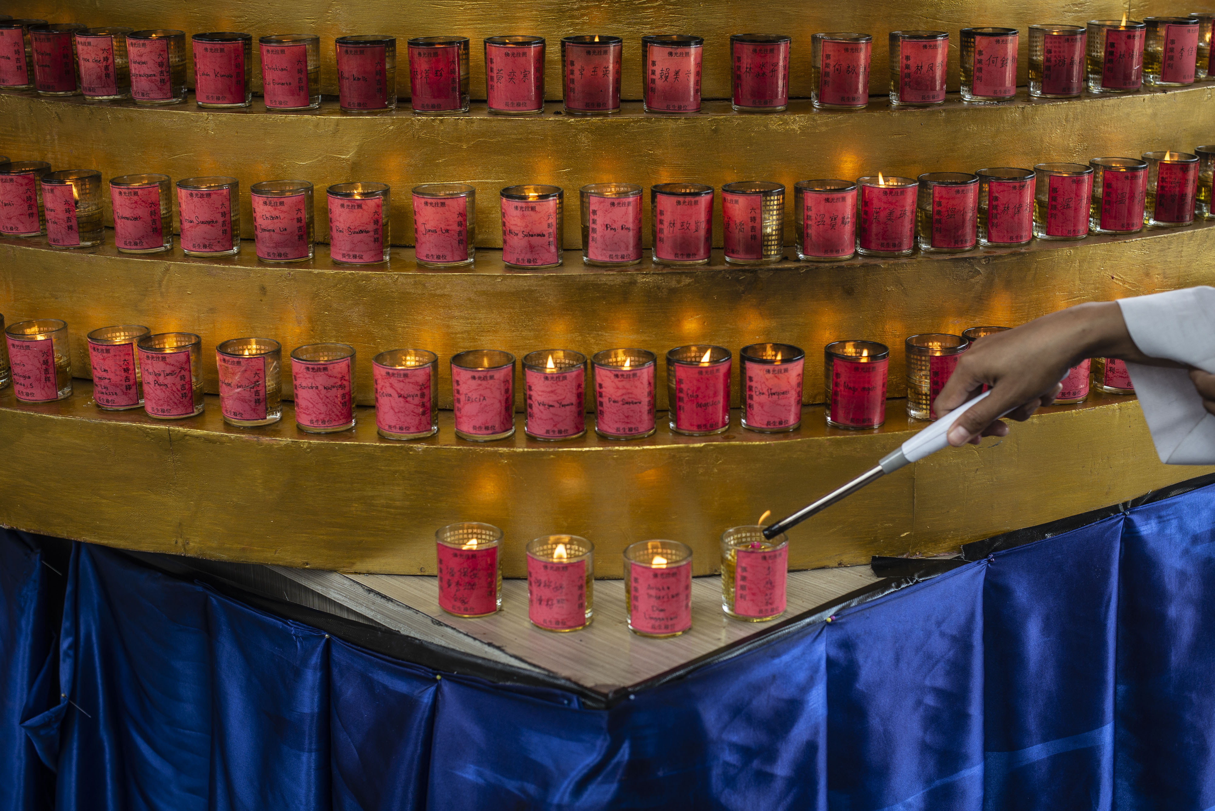 Persiapan Menyambut Waisak di Jakarta