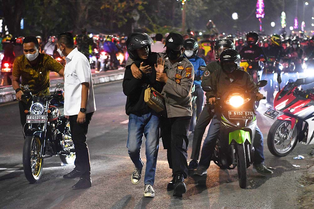 Ribuan Pemudik Motor Terjebak Macet Setelah Diputarbalik 