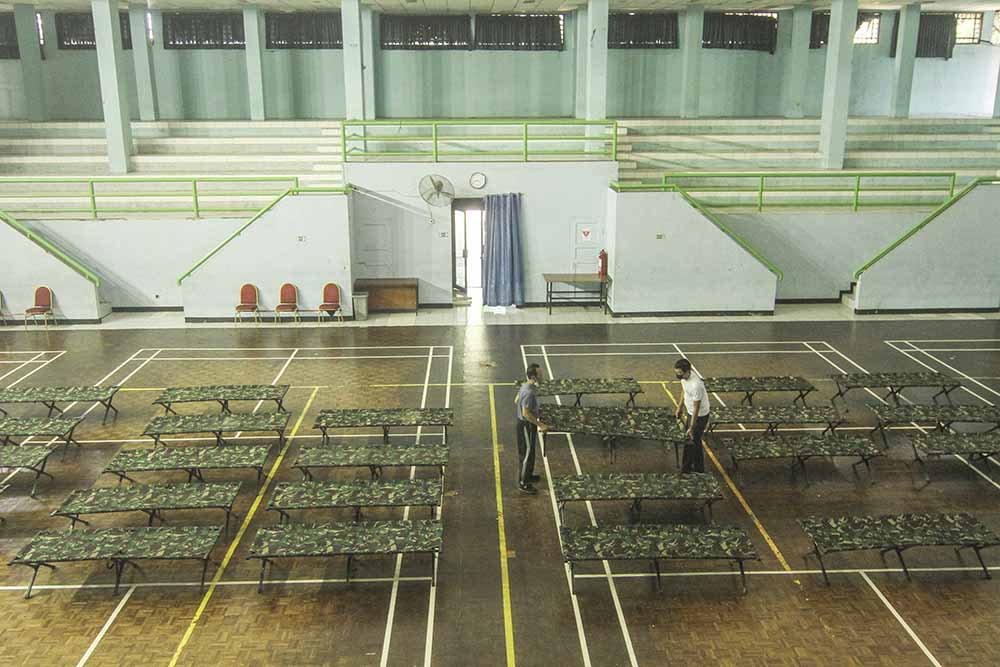 GOR Cipayung Untuk Isolasi Pemudik