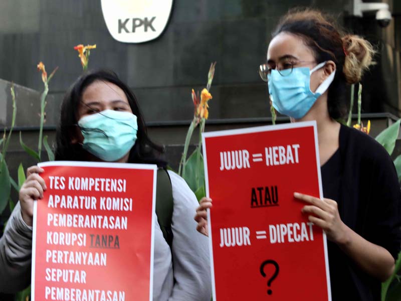 Dukungan Untuk Pegawai KPK