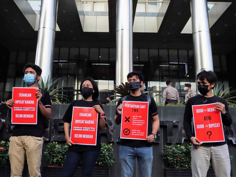 Dukungan Untuk Pegawai KPK