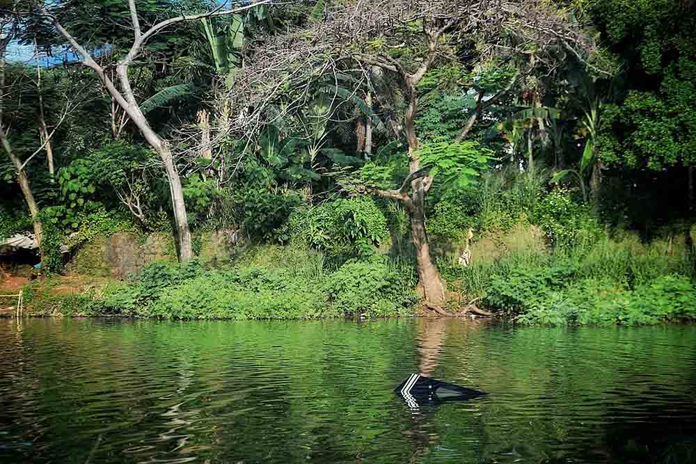 Helikopter Latih Jatuh di Danau Buperta Cibubur