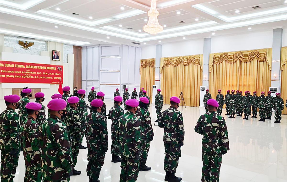 Brigjen (Mar) Endi S Jabat Sebagai Wakil Komandan Korps Marinir