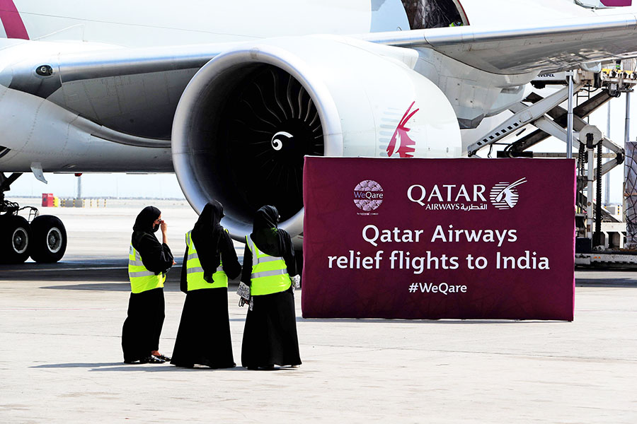 Suasana Makin Buruk, Qatar Kirim 300 Ton Alat Medis ke India 