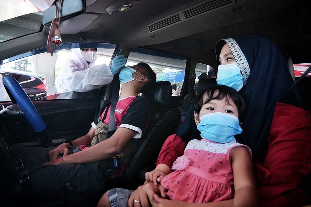 Rapid Test Arus Balik Lebaran