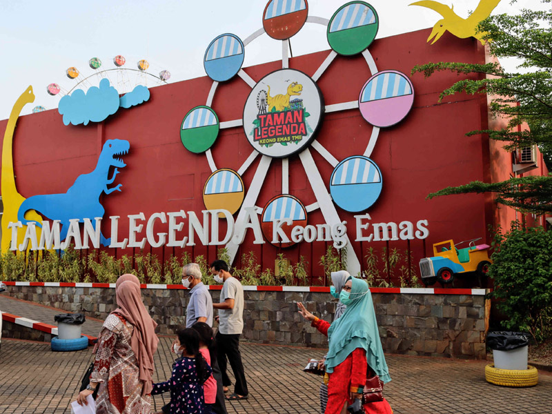 Liburan Idul Fitri Di Taman Mini