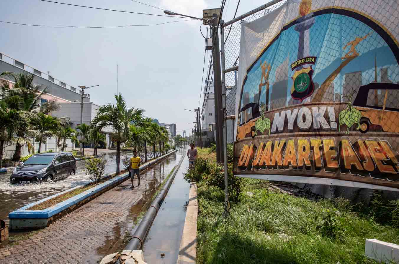 Banjir Rob di Muara Baru