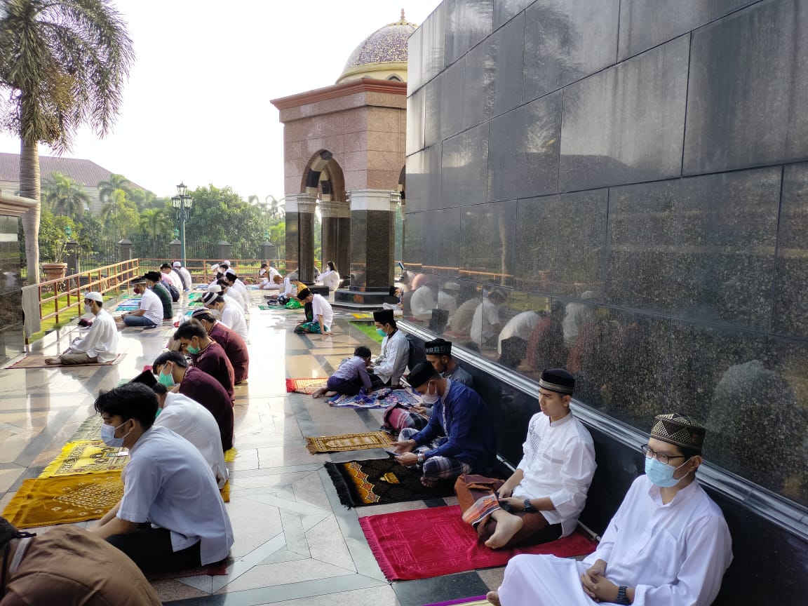 Masjid Kubah Emas Depok Gelar Shalat Idul Fitri 1442 H
