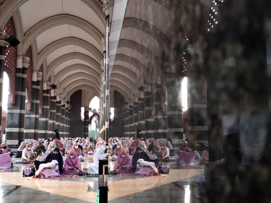 Masjid Kubah Emas Depok Gelar Shalat Idul Fitri 1442 H