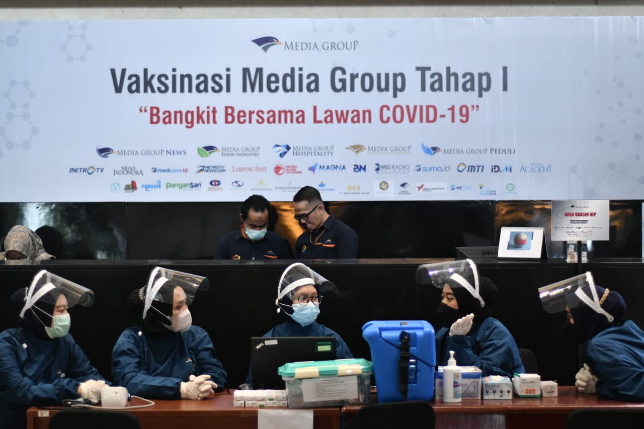 Vaksinasi Gotong Royong  Media Group