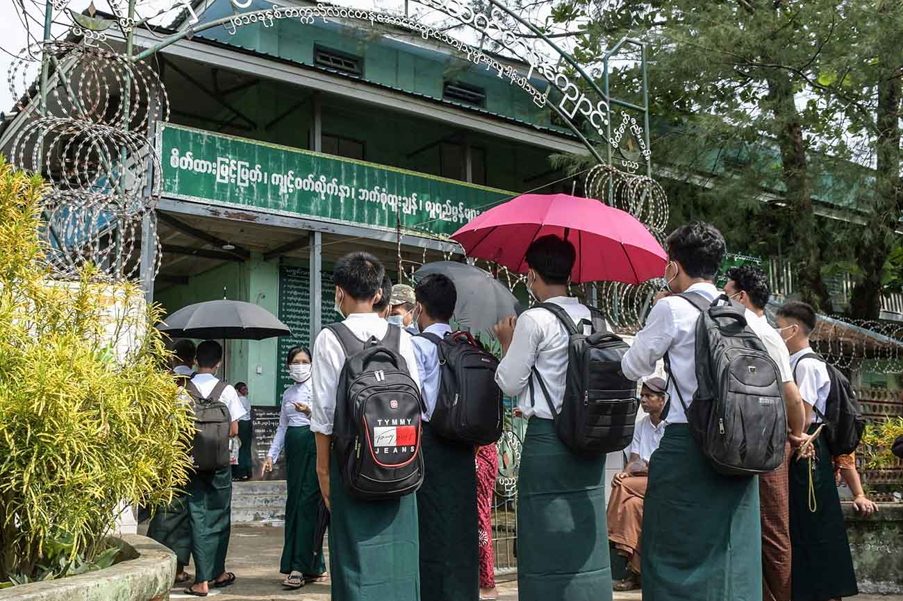 Sekolah di Myanmar Mulai Dibuka